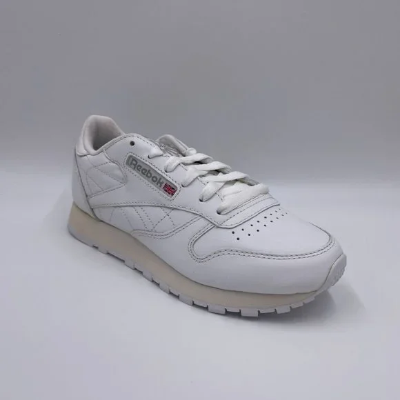 Reebok Classic Leather White Womens Shoes - Picture 7 of 8